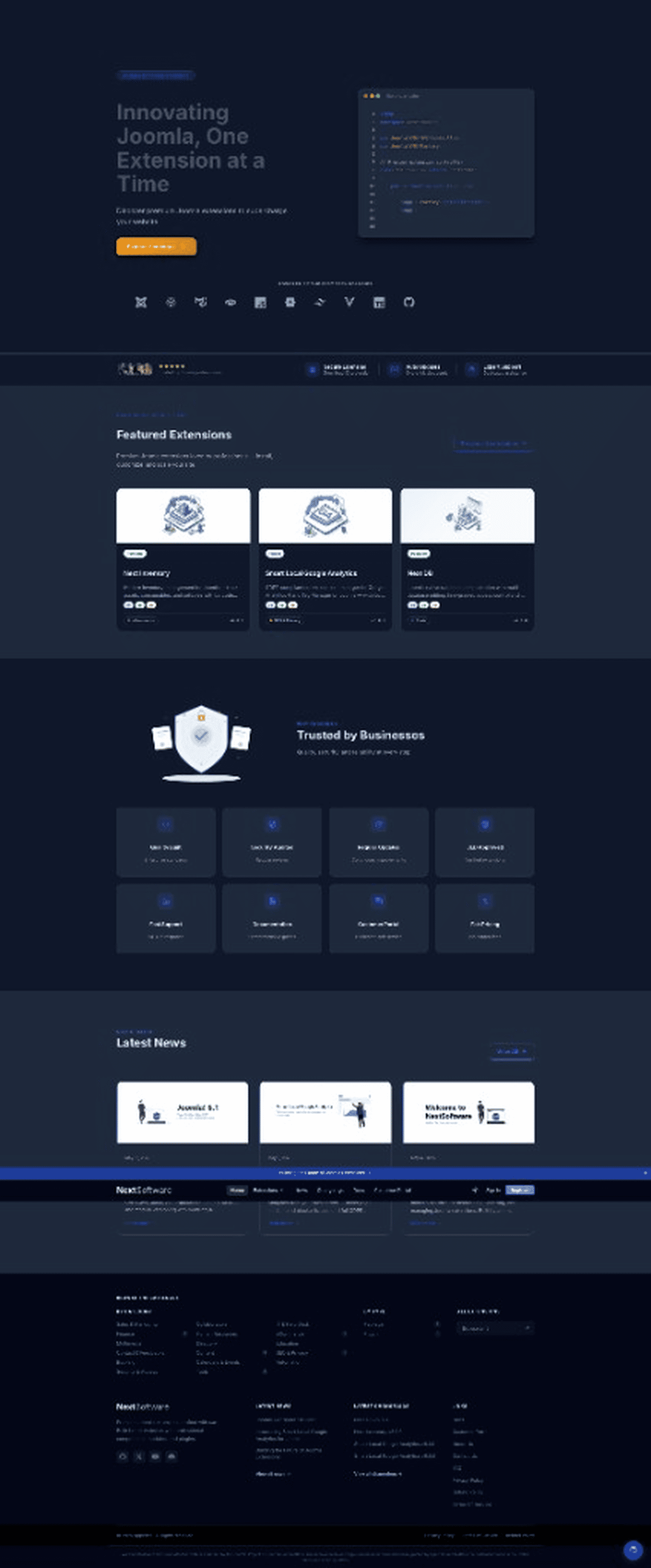 NextSoftware - Extensions Joomla Enterprise